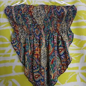 SHEIN Multicolor Paisley Blouse